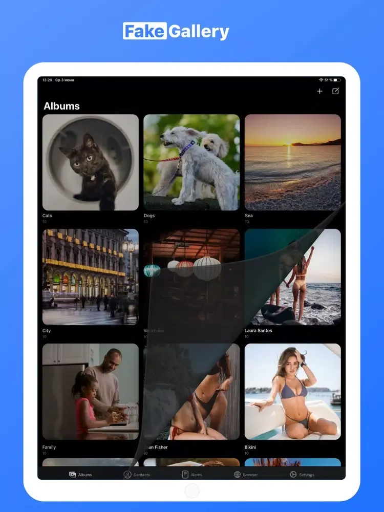 Secret Calculator: photo vault iPad  স্ক্রিনশট