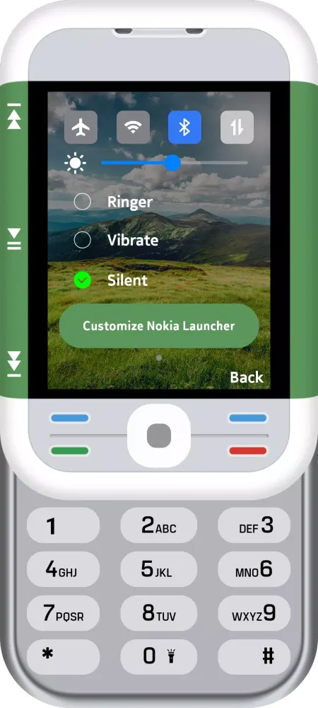 Capturas de tela do Launcher for Nokia 5300