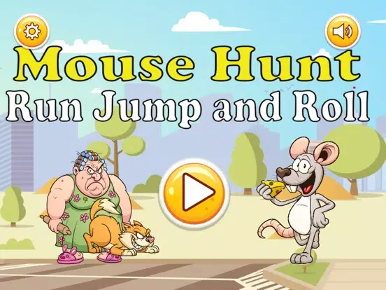 Tangkapan layar Mouse Hunt - Run Jump and Roll iPad 