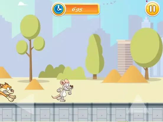 Tangkapan layar Mouse Hunt - Run Jump and Roll iPad 