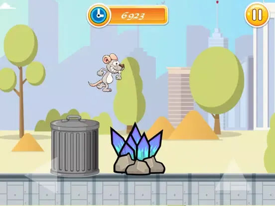 Tangkapan layar Mouse Hunt - Run Jump and Roll iPad 
