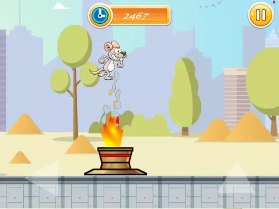Tangkapan layar Mouse Hunt - Run Jump and Roll iPad 