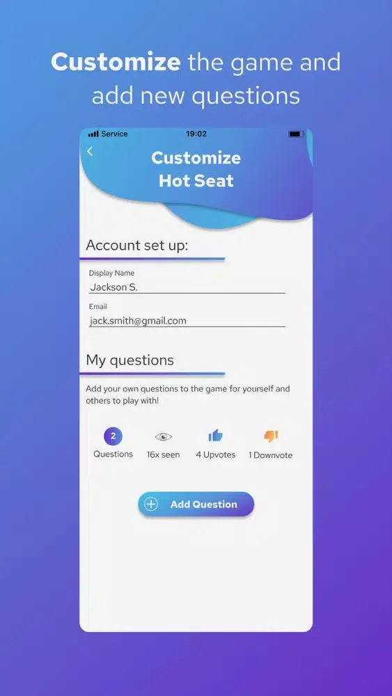 Capturas de pantalla de Hot Seat App