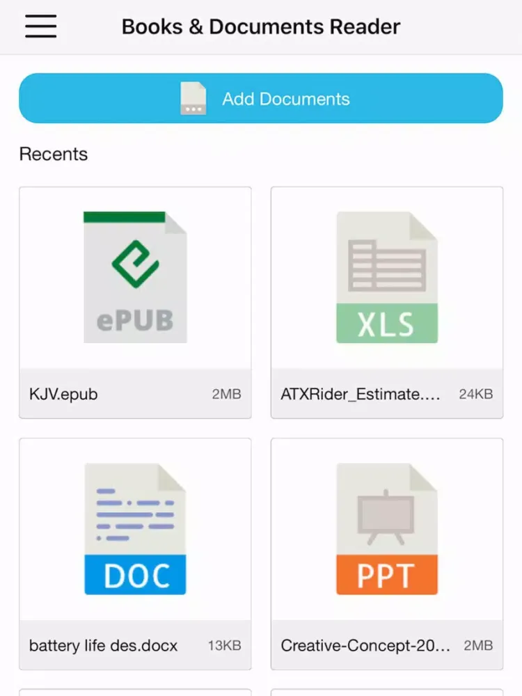 Documents Saver & Reader iPad  Ekran Görüntüleri