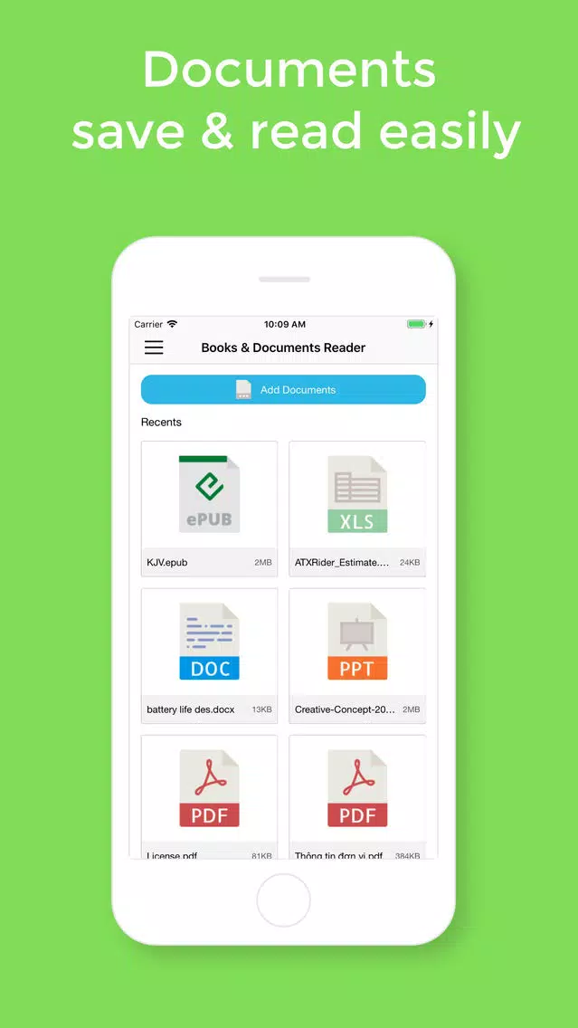 Documents Saver & Reader Screenshots