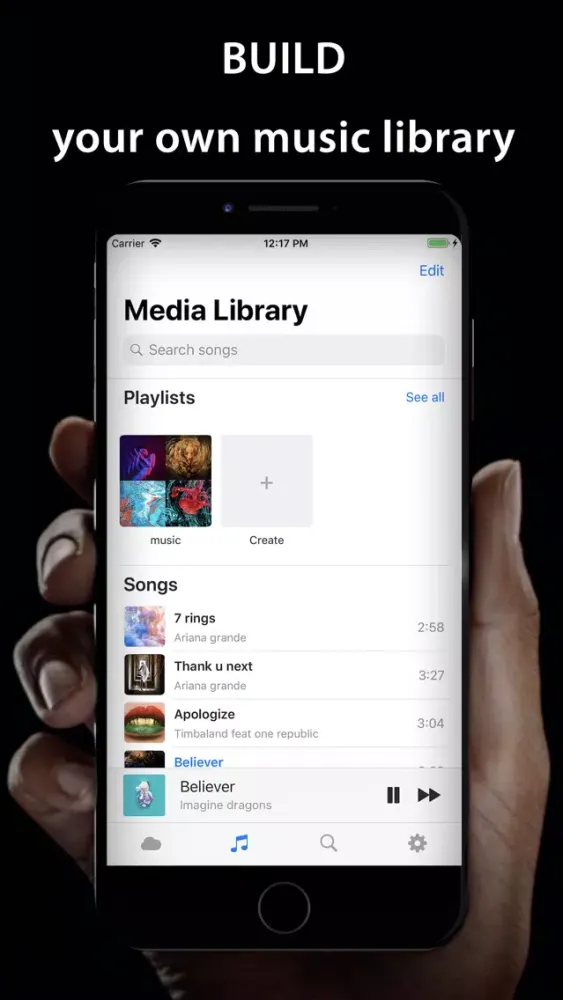 Screenshot di MusicON - Cloud Music Player