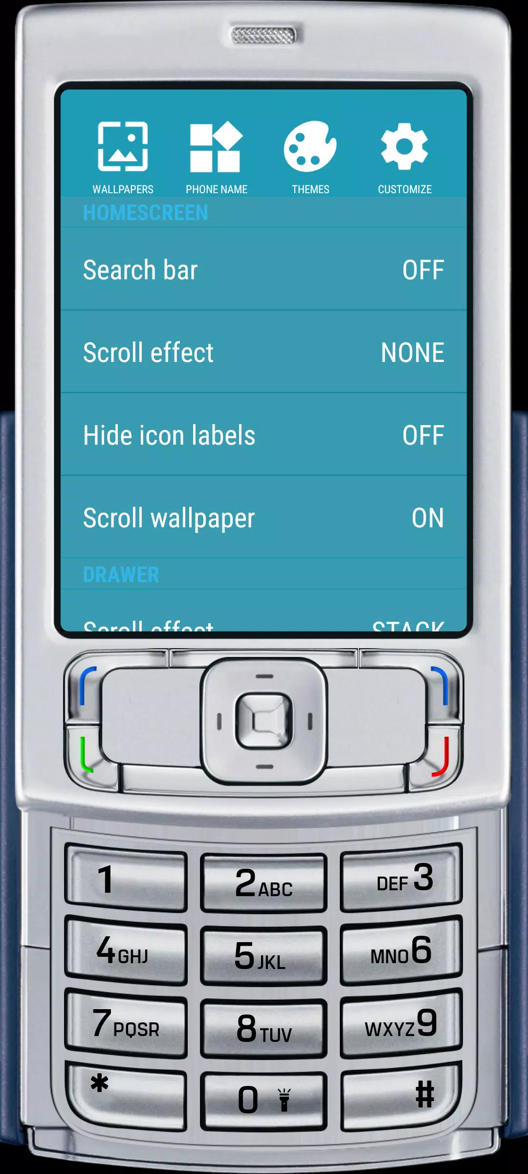 Nokia N95 Style Launcher Screenshots4