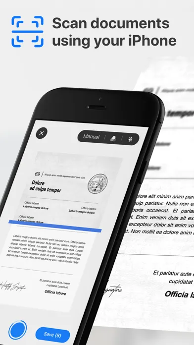 Zrzuty ekranu PDF Document Scanner OCR