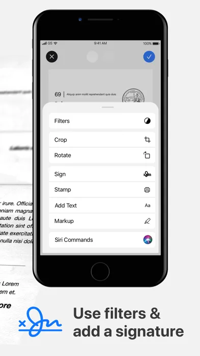 Zrzuty ekranu PDF Document Scanner OCR