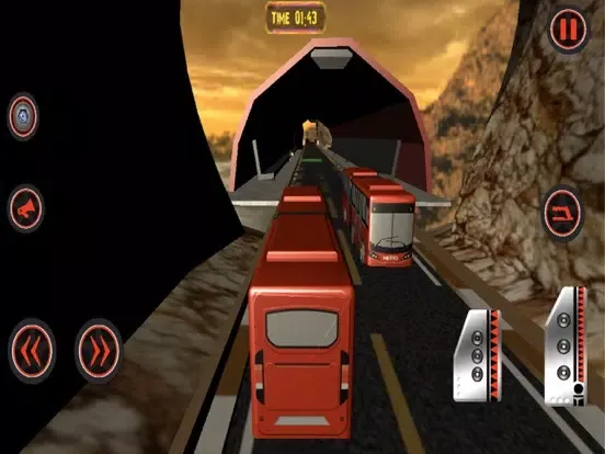Hill Metro Bus Simulator 3d iPad 应用截图