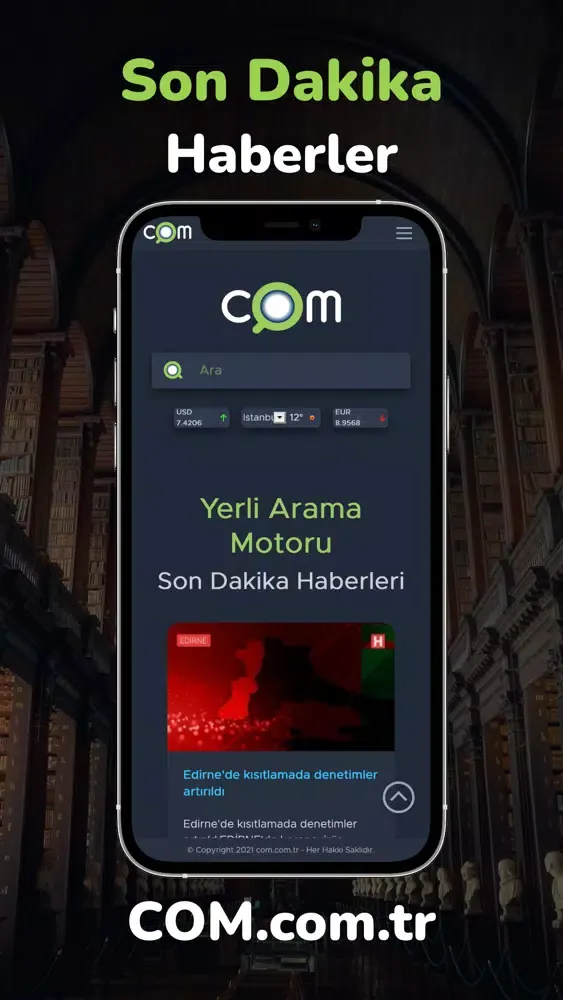 Yerli Arama Motoru COM.com.tr स्क्रीनशॉट