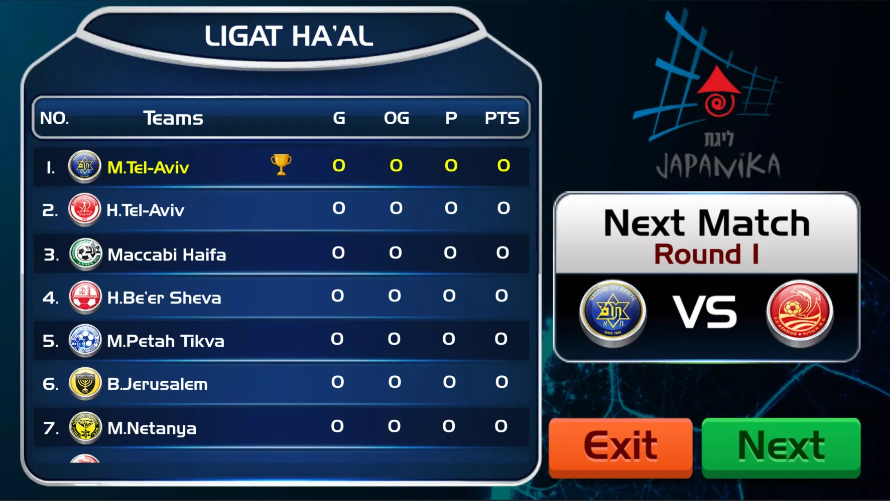 Ligat Ha'Al - Football Israeli应用截图