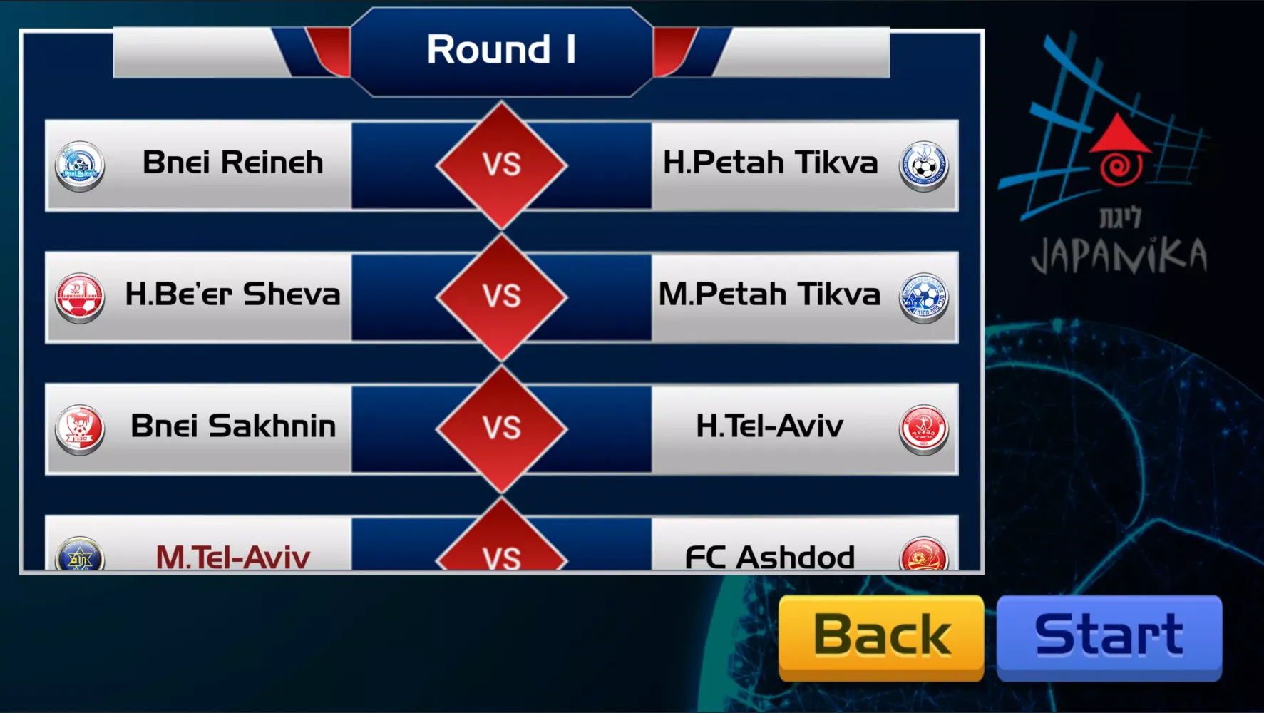 Ligat Ha'Al - Football Israeli应用截图