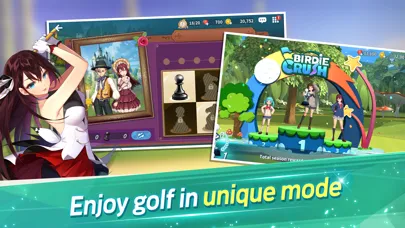 Birdie Crush: Fantasy Golf 스크린샷