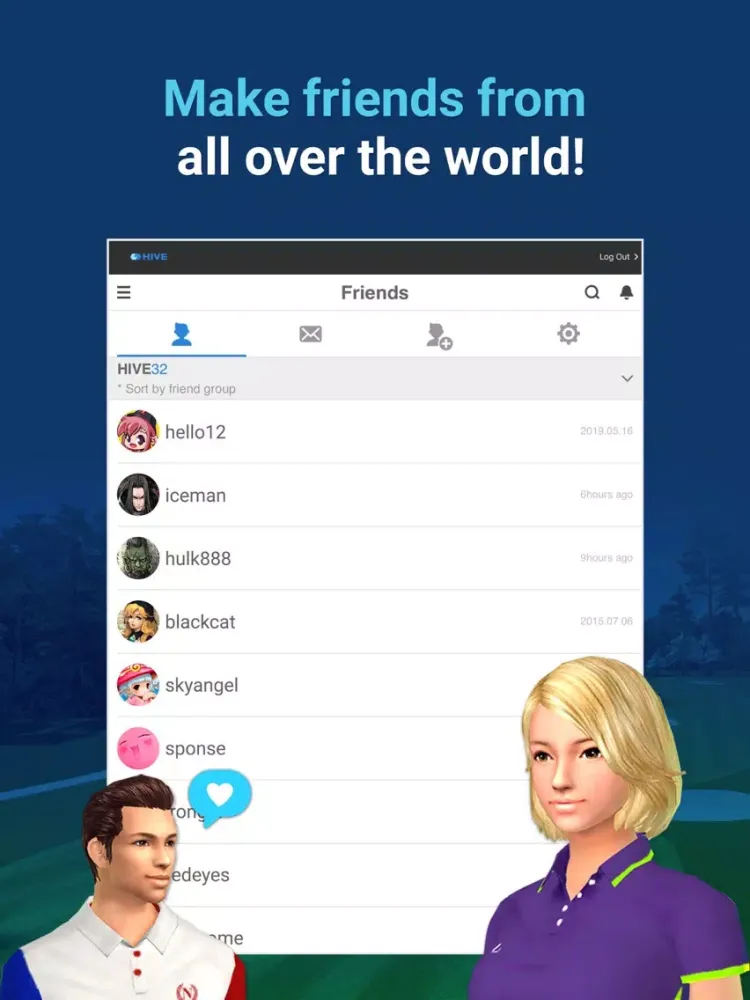 with HIVE iPad  Screenshots