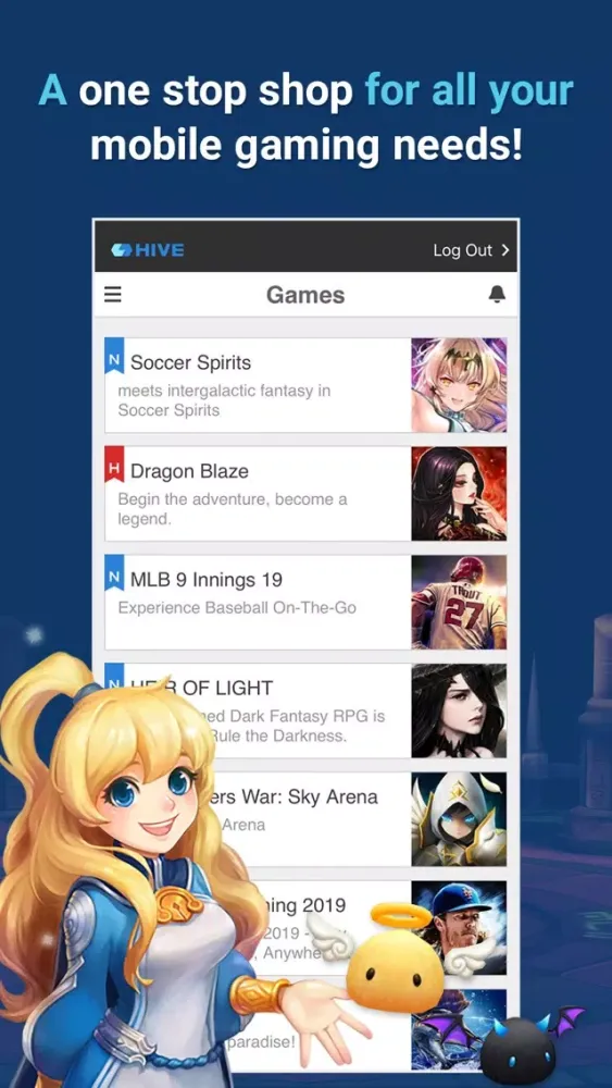 with HIVE Screenshots