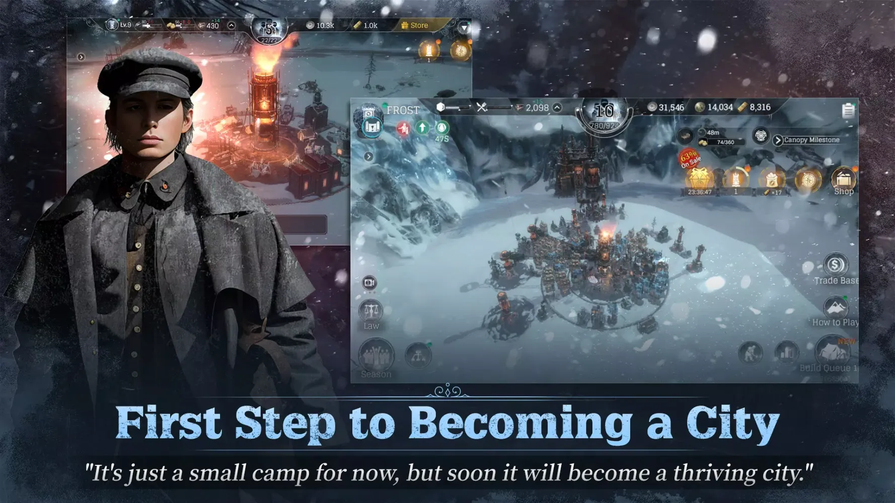 Frostpunk: Beyond the Ice Screenshots