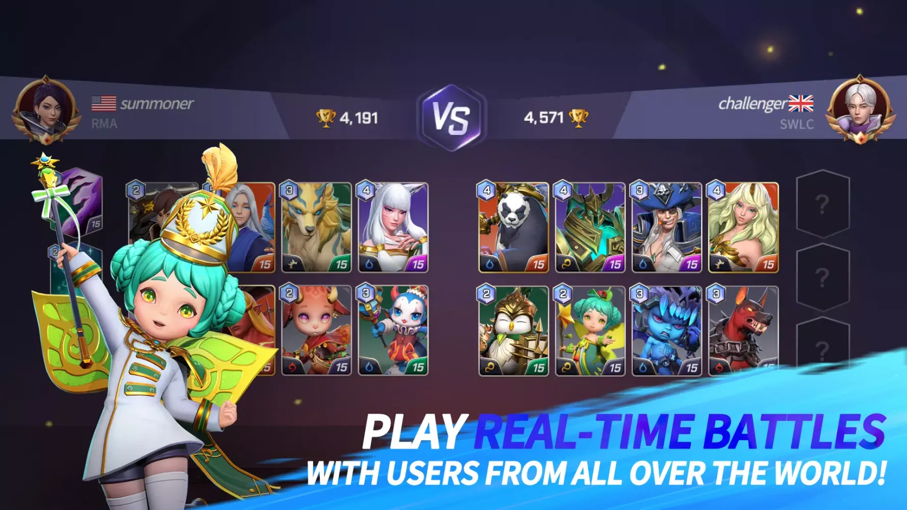 Zrzuty ekranu Summoners War: Lost Centuria
