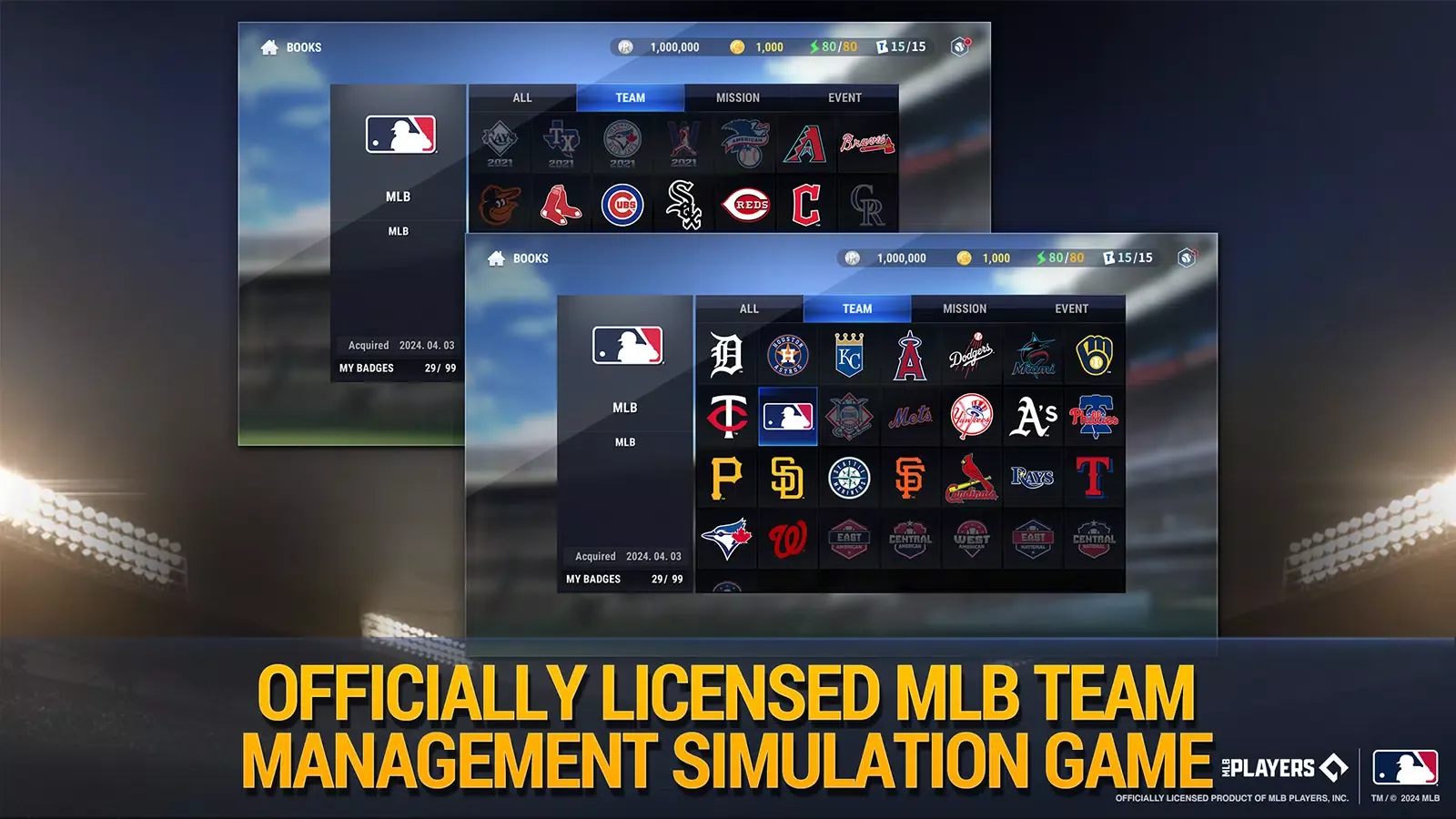 MLB 9 Innings GM Screenshots