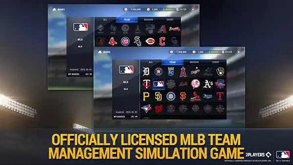 MLB 9 Innings GM Screenshots