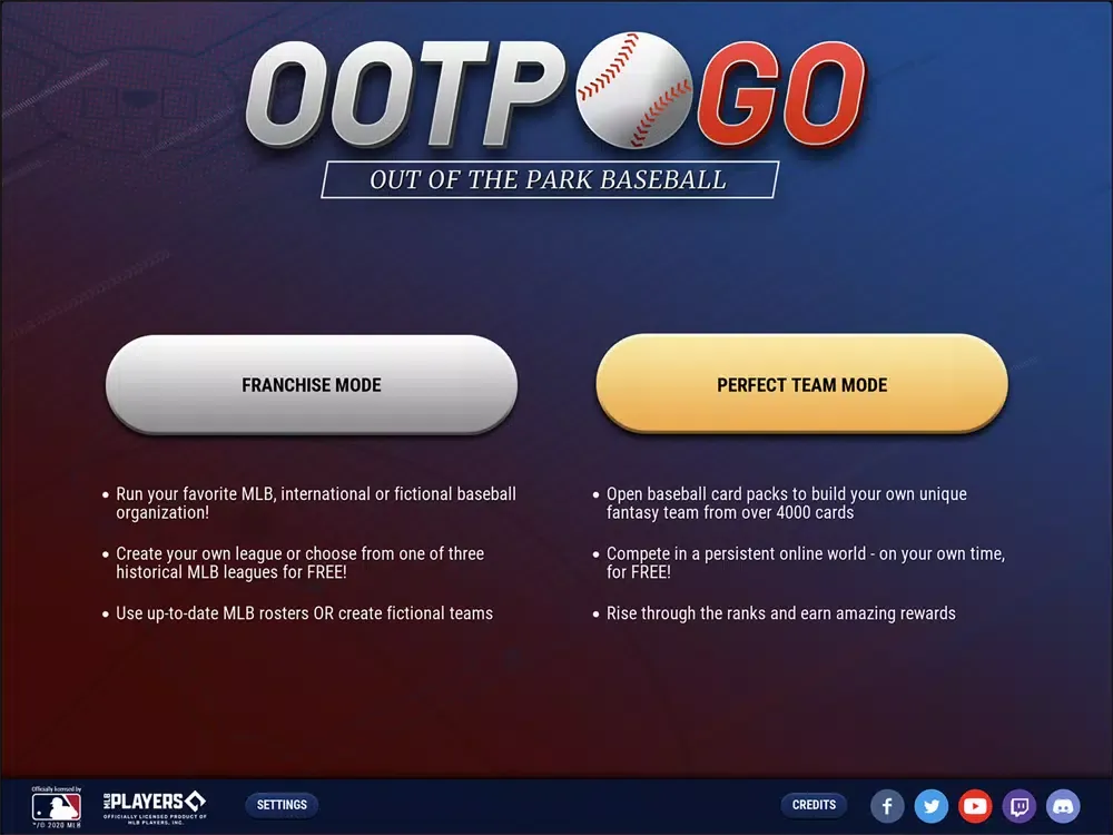 صور OOTP Baseball Go! iPad 