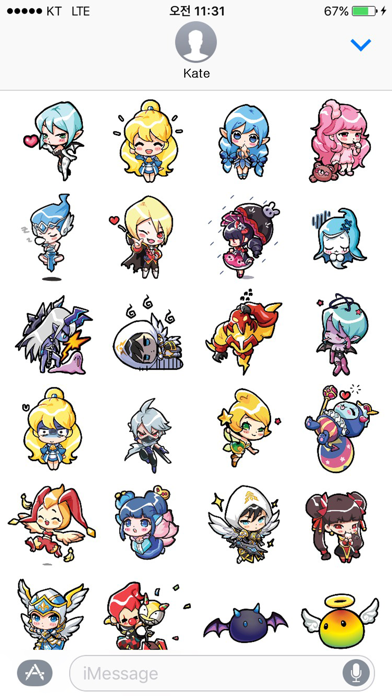 Summoners War Stickers 스크린샷