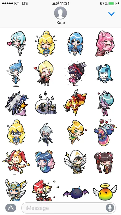 Summoners War Stickers 스크린샷