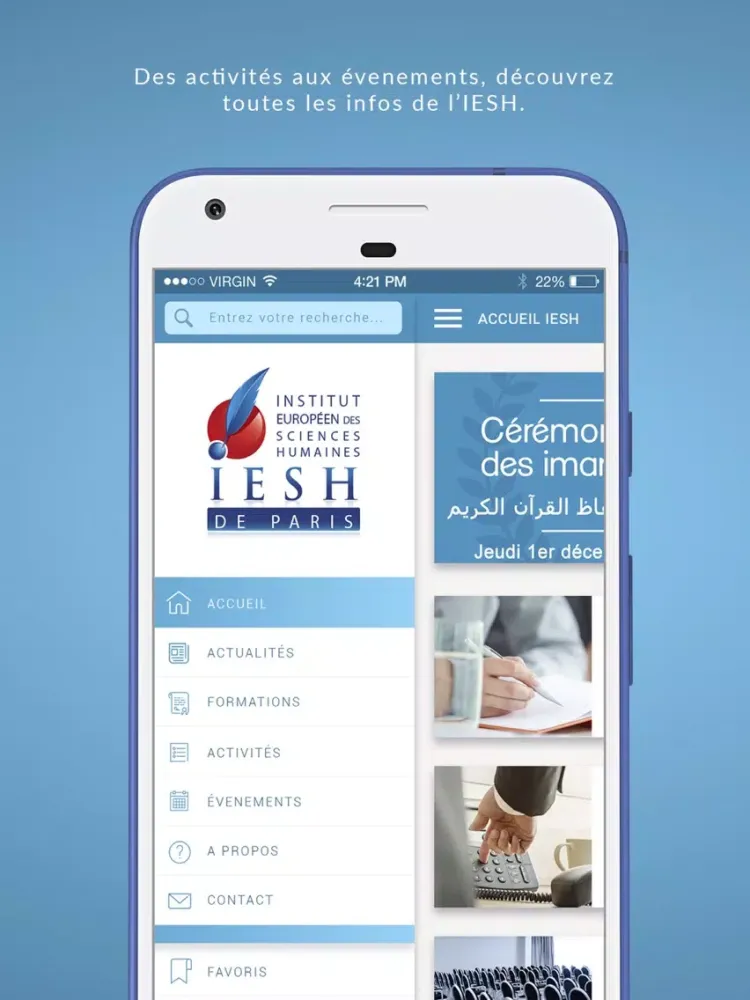 IESH de Paris iPad  स्क्रीनशॉट