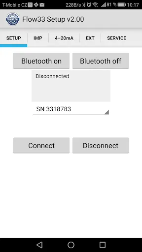 Flow 33 Setup Screenshots