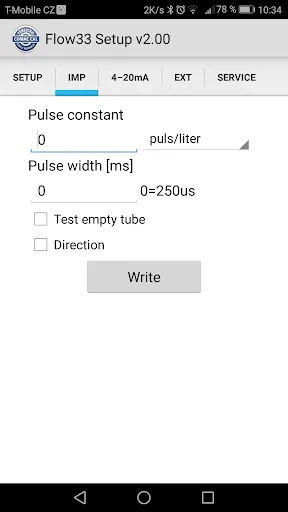 Flow 33 Setup Screenshots