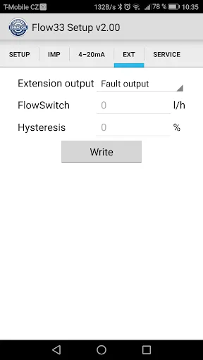 Flow 33 Setup Screenshots