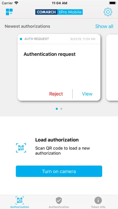 Comarch tPro Mobile应用截图