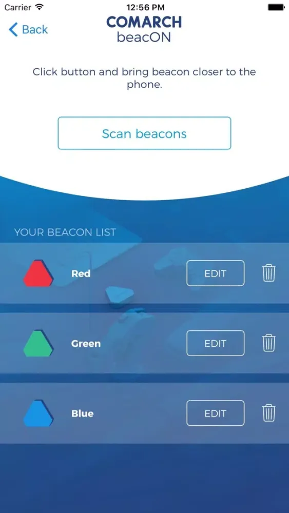 Zrzuty ekranu Comarch beacON