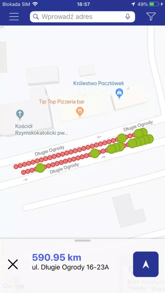Comarch Smart Parking Screenshots