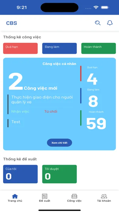 Capturas de tela do Cảnh Báo Sớm