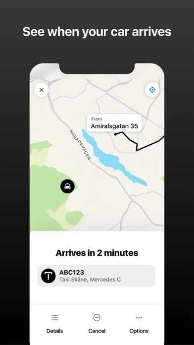 Captures d'écran de Taxi Skåne