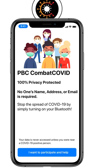 CombatCOVID PBC Screenshots