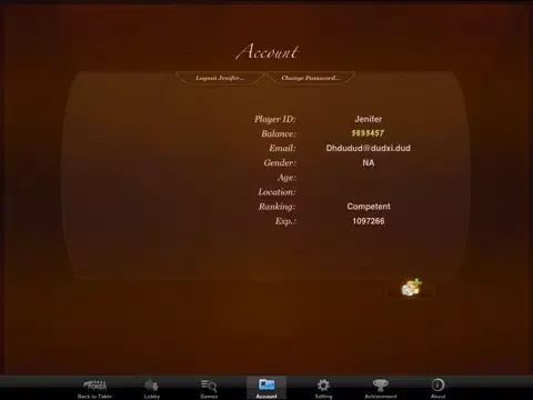 Mega Poker Texas Holdem iPad 应用截图