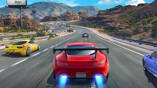 Tangkapan skrin Street Racing 3D