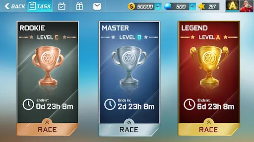 Tangkapan skrin Street Racing 3D