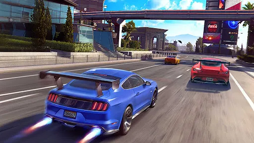 Tangkapan skrin Street Racing 3D