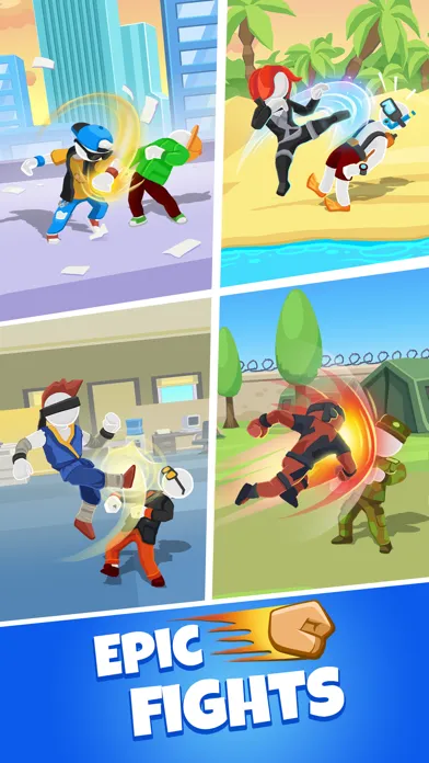 ภาพหน้าจอของ Match Hit - Puzzle Fighter