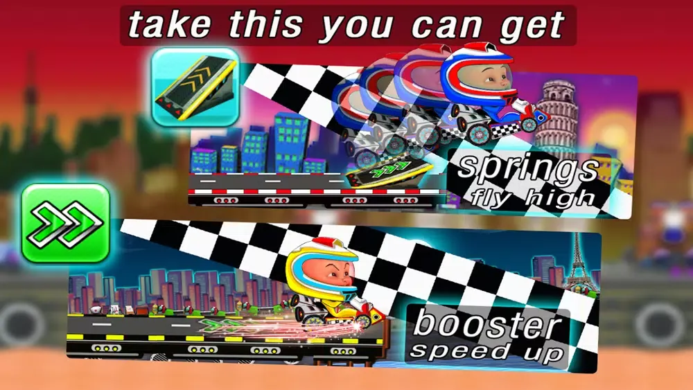 Capturas de pantalla de Ryan Race Battle