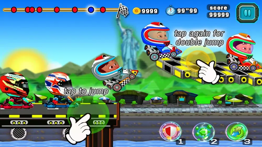 Capturas de pantalla de Ryan Race Battle