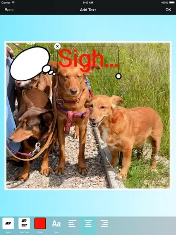 صور Photo Thought Bubbles - Add Thought and Speech Bubbles to Your Pics iPad 
