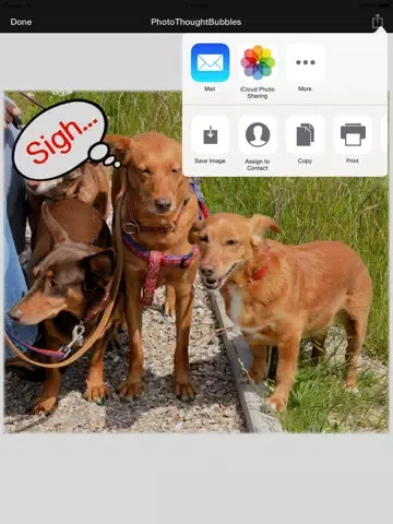 صور Photo Thought Bubbles - Add Thought and Speech Bubbles to Your Pics iPad 
