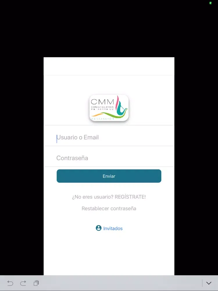 صور Asoc. Cáncer Mama Metastásico iPad 