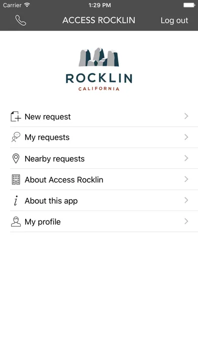 Tangkapan skrin Access Rocklin