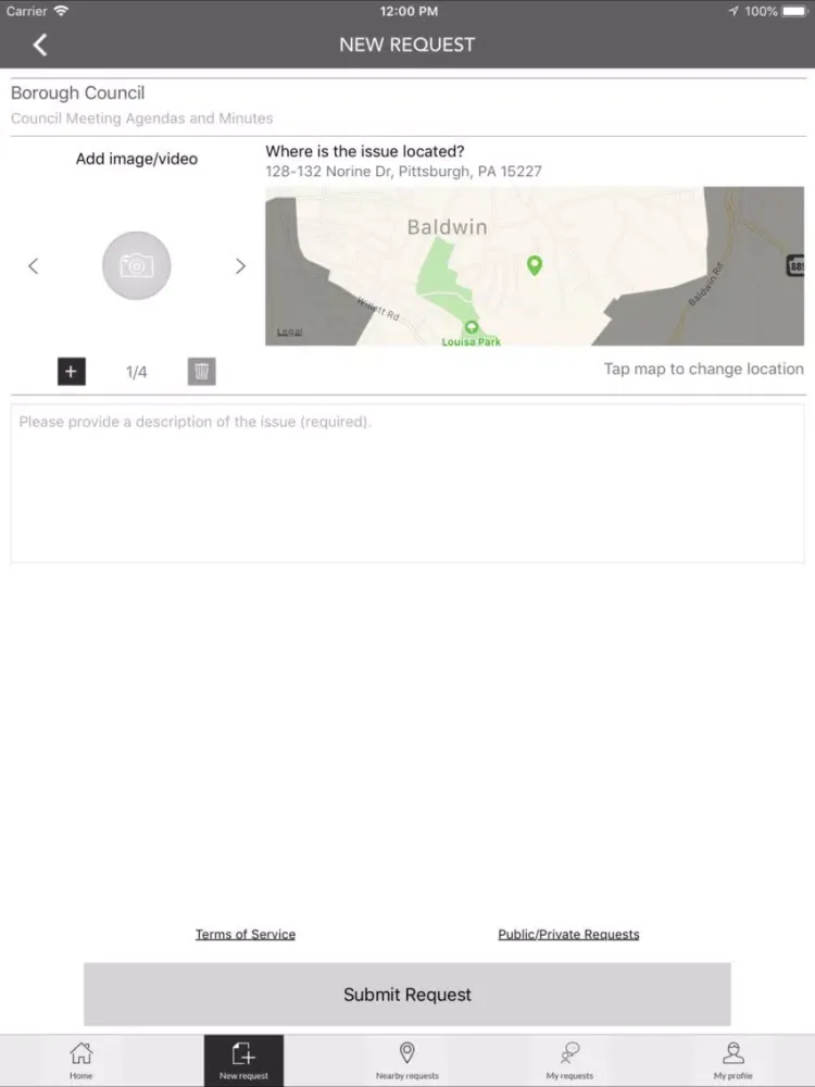 ภาพหน้าจอของ Baldwin NOW iPad 