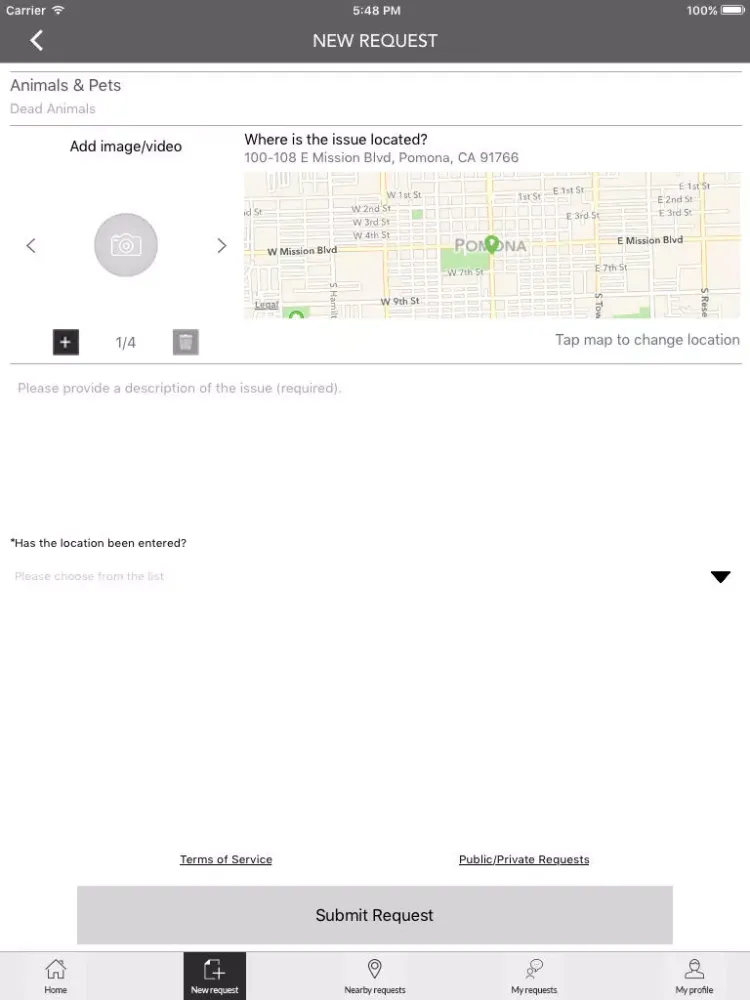 City of Loma Linda Smart Access iPad  Screenshots